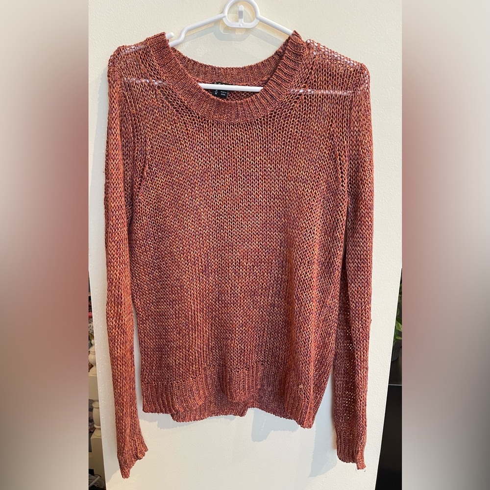 Theory Sweater with Open Back Design